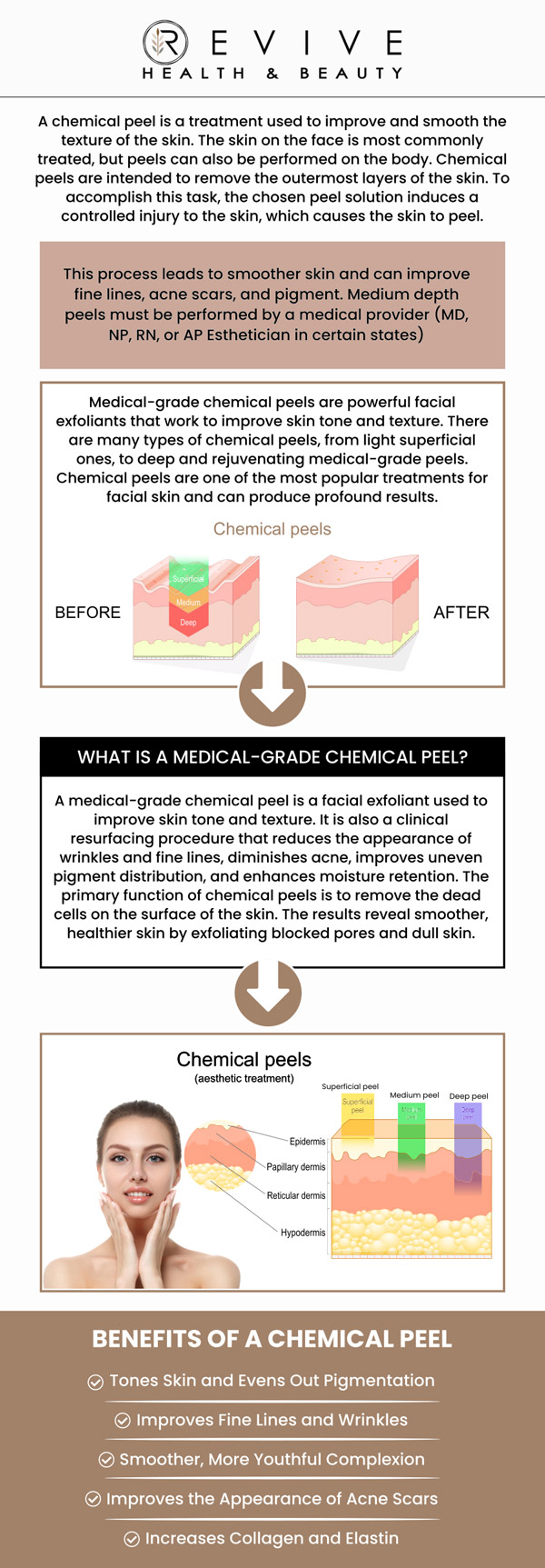 At ABC Health and Beauty, we offer expert chemical peel treatments to rejuvenate your skin and enhance your natural glow. Our team specializes in customizing chemical peels to address various skin concerns, from acne scars to fine lines and hyperpigmentation. Using advanced techniques and the highest quality products, we ensure your treatment is safe, effective, and tailored to your skin type. For more information, contact us or schedule an appointment online. We are conveniently located at 11500 State Hwy 121, Los Altos, CA 123456. At ABC Health and Beauty, we offer expert chemical peel treatments to rejuvenate your skin and enhance your natural glow. Our team specializes in customizing chemical peels to address various skin concerns, from acne scars to fine lines and hyperpigmentation. Using advanced techniques and the highest quality products, we ensure your treatment is safe, effective, and tailored to your skin type. For more information, contact us or schedule an appointment online. We are conveniently located at 11500 State Hwy 121, Los Altos, CA 123456.